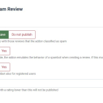 AntiSpam for reviews JoomShopping 5+