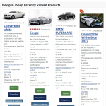 Recently viewed  products JoomShopping 5+